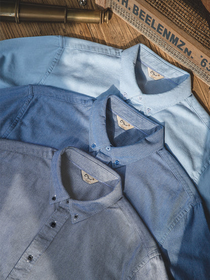 Maden Brushed Cotton Oxford Shirt