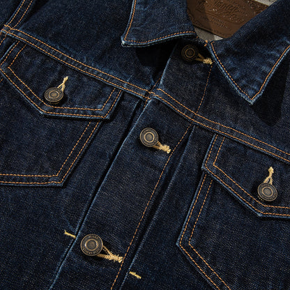 15 oz Selvedge Denim Jacket - One Washed