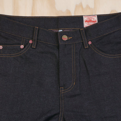 Maden 10.9 oz Unsanforized Raw Crimson Selvedge Jeans