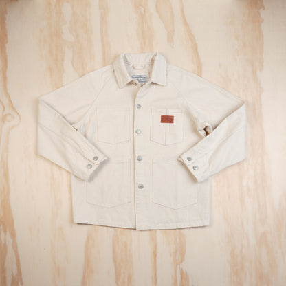 Maden 13.5 oz Natural Cotton Chore Coat