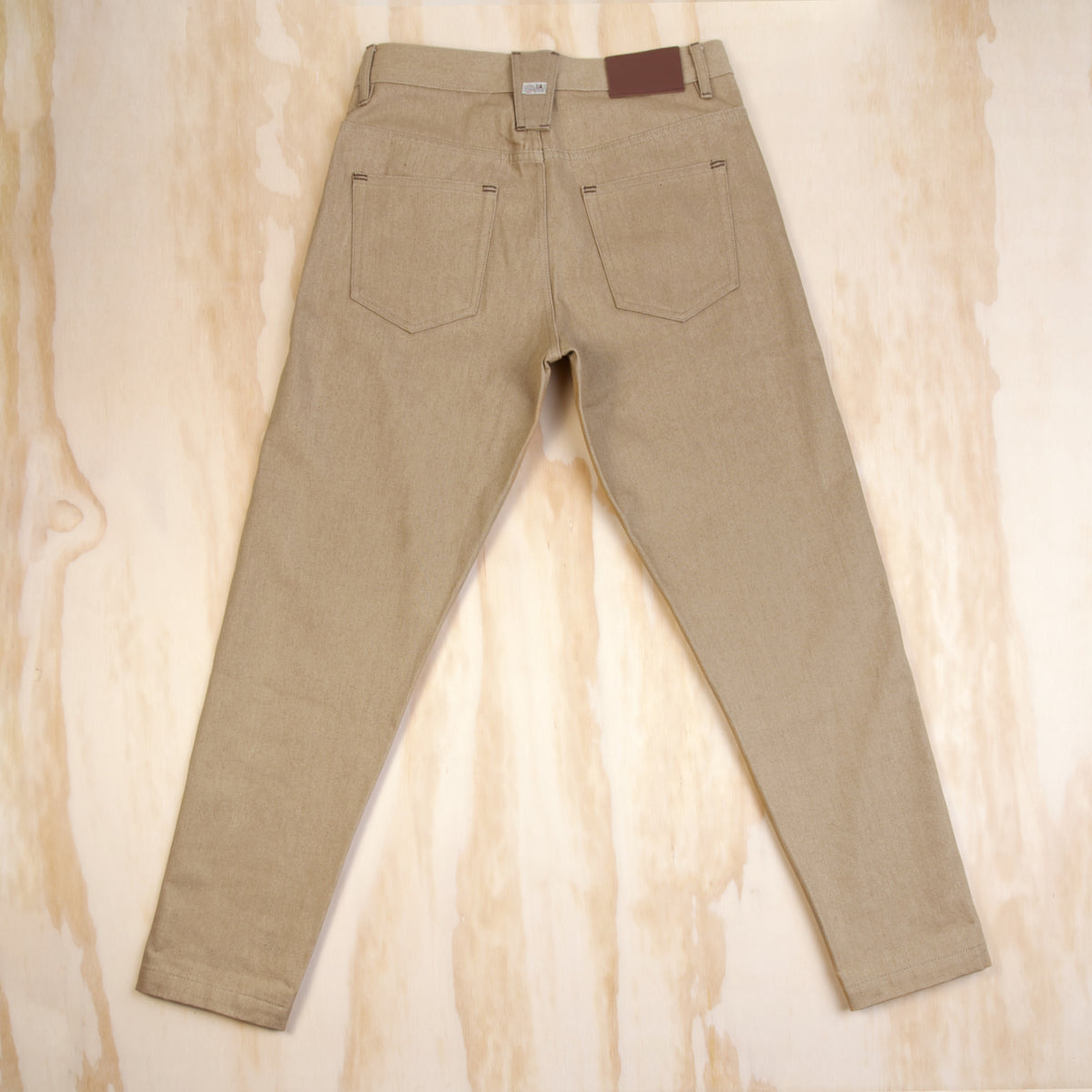 Maden 11.7 oz Khaki Raw Selvedge Jeans