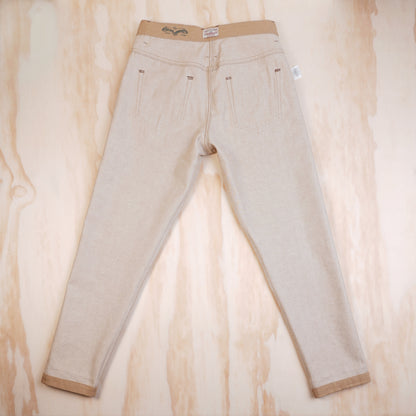 Maden 11.7 oz Khaki Raw Selvedge Jeans