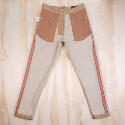 Maden 11.7 oz Khaki Raw Selvedge Jeans