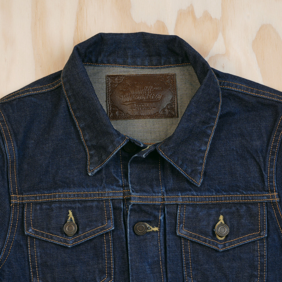 15 oz Selvedge Denim Jacket - One Washed